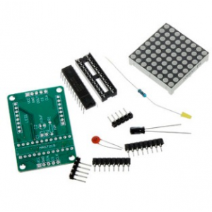 HR0123 MAX7219 Dot Matrix Module DIY Kit SCM Control Module For Arduino 